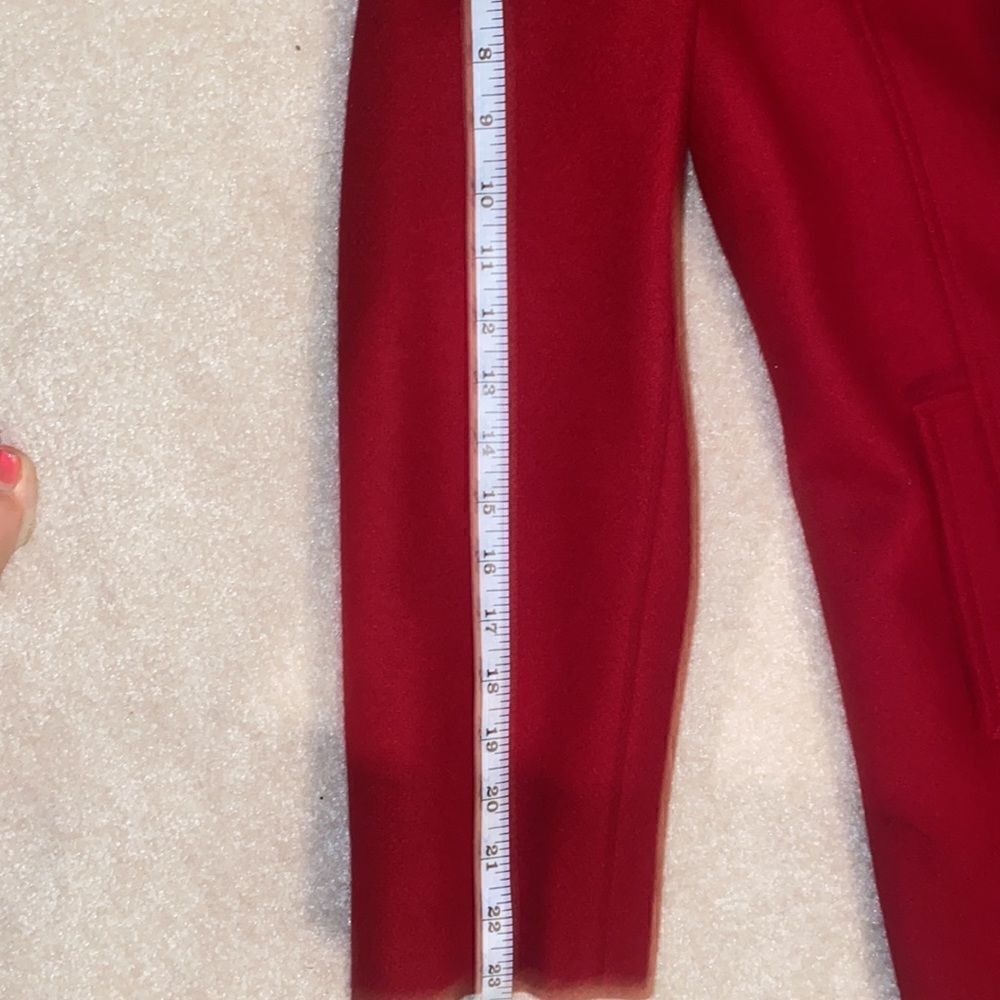 Express Wool Ruby Pea Coat! - Picture 15 of 16
